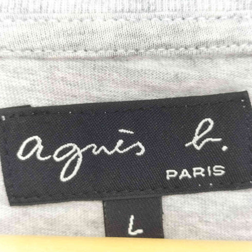 アニエスベー agnes b. PARIS GODLIS フォトプリントTシャツ メンズ JPN:L